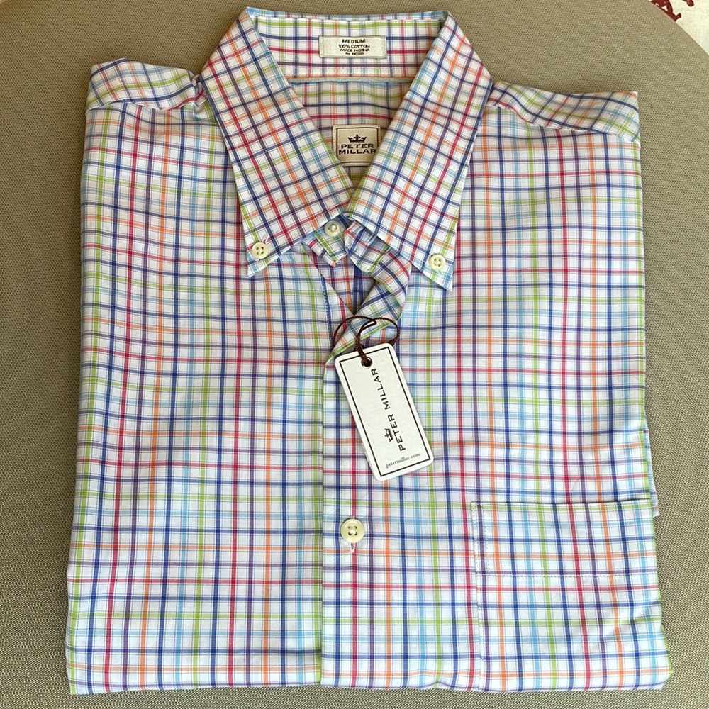NEW Peter Millar S/S shirt
